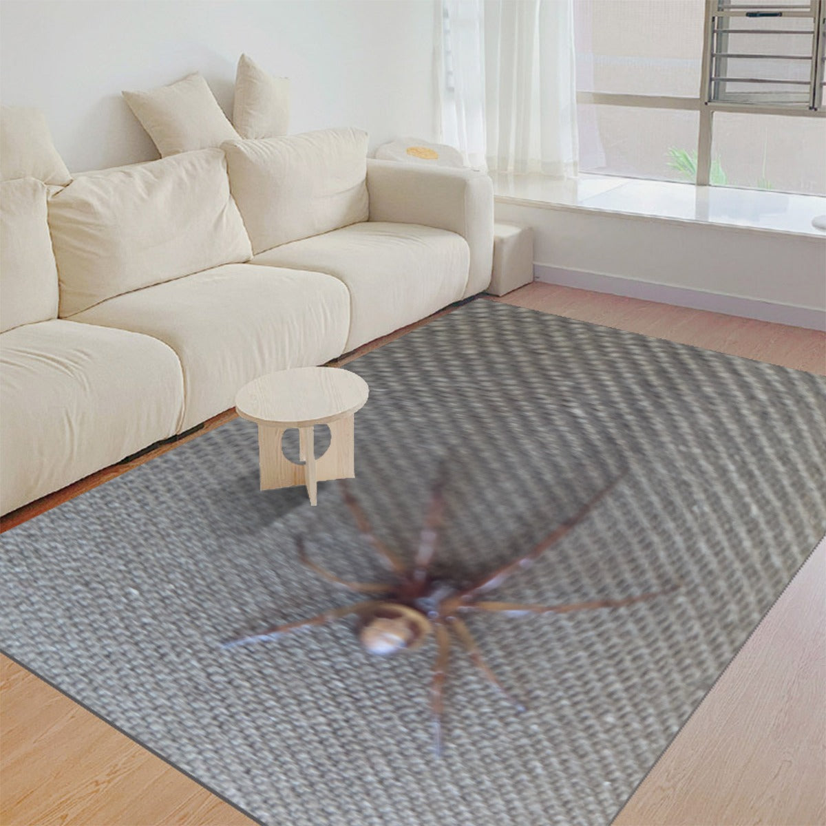 NEW!!! (BIG Spider) Felt Floor Mat