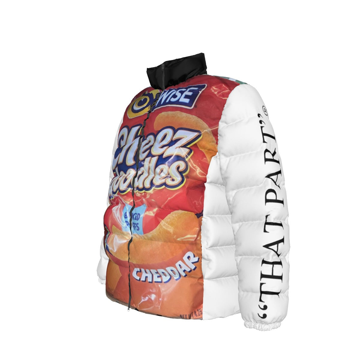 Unisex Stand collar slim down jacket