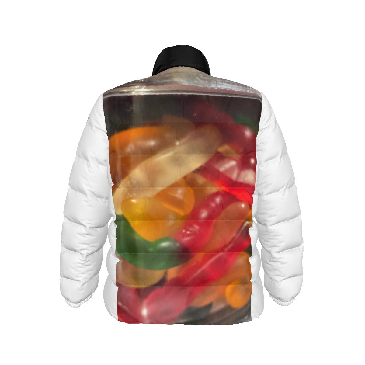 Unisex Stand collar slim down jacket