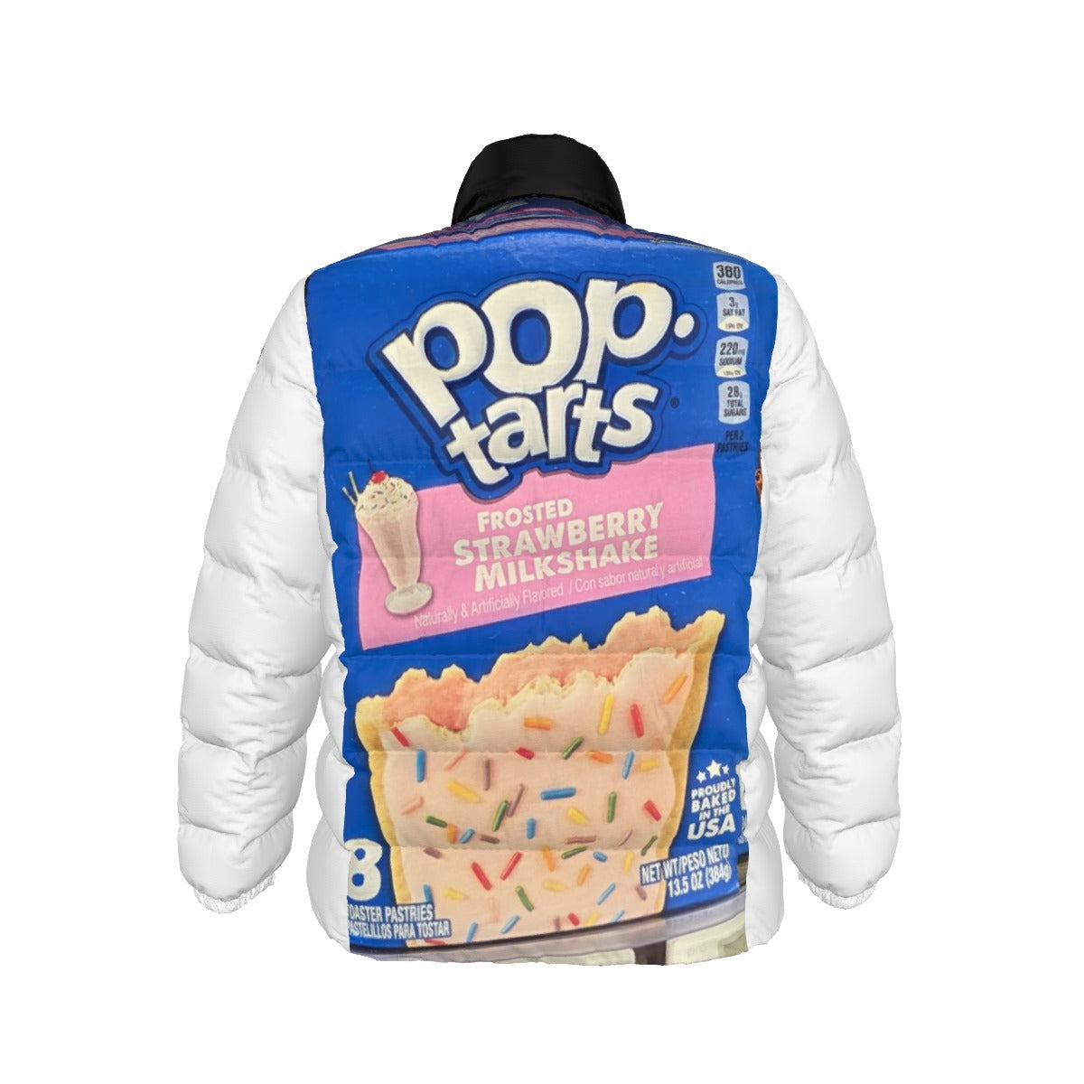 Unisex Stand collar slim down jacket
