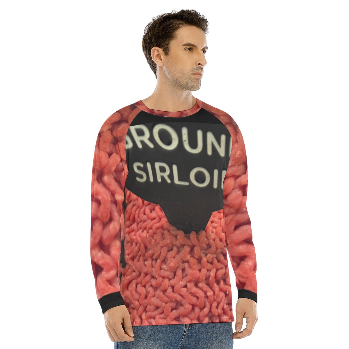 NEW!!! GROUND SIRLION 3D printed Men's Long Sleeve T-shirt with Sleeve