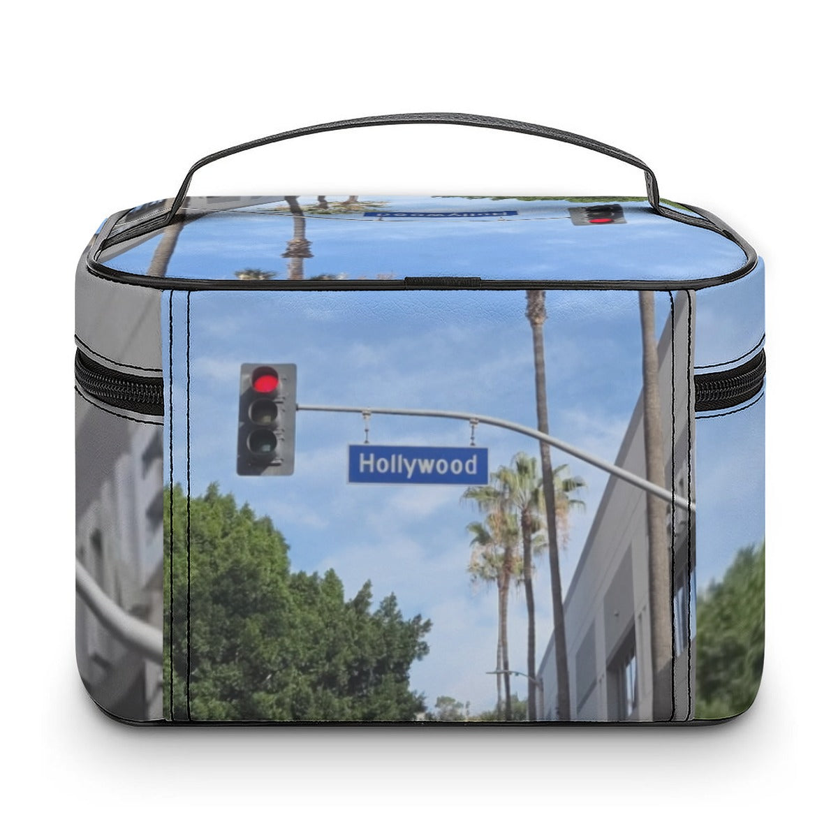 NEW!!! Hollywood Street Sign Large Capacity Toiletry Organizer Bag