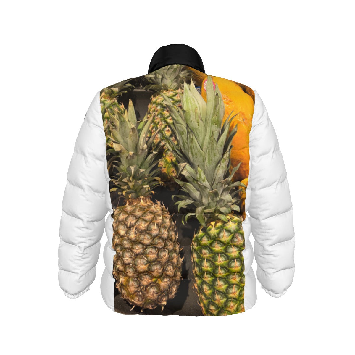 Unisex Stand collar slim down jacket