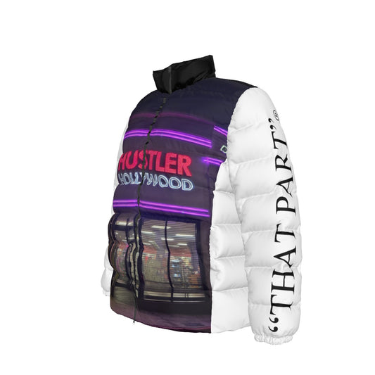 Unisex Stand collar slim down jacket