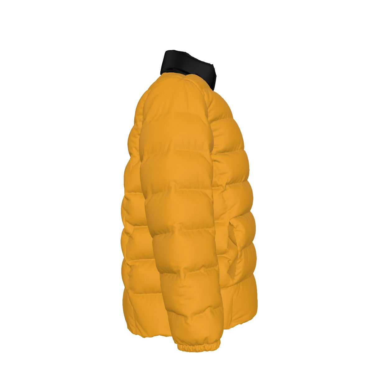 NEW!!! 'THAT PART" branded (left sleeve/ CANDY GOLD) Unisex Stand collar slim down jacket