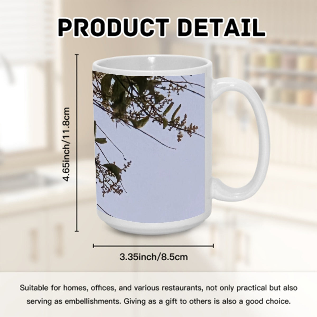 NEW!!! (Lady Face in Trees) 15oz. Mug