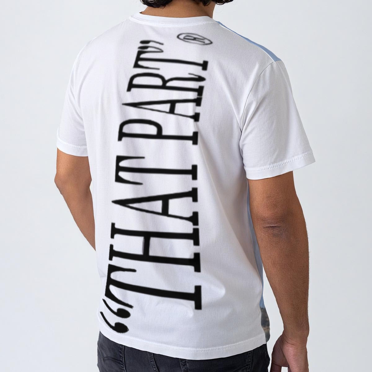 NEW!!! "THAT PART" branded (HOLLYWOOD Sign) O-Neck T-Shirt |