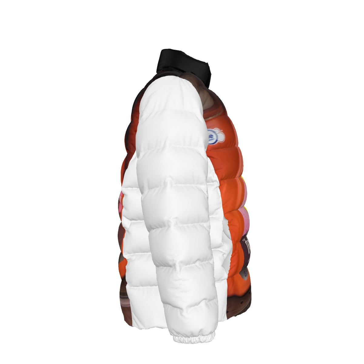 Unisex Stand collar slim down jacket