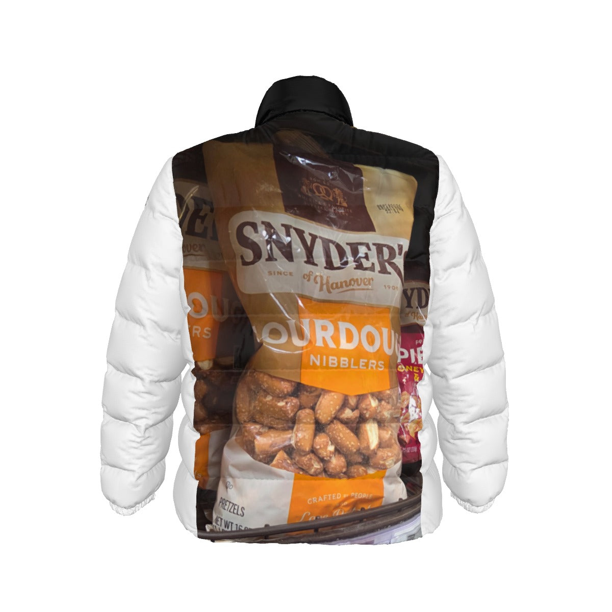 Unisex Stand collar slim down jacket