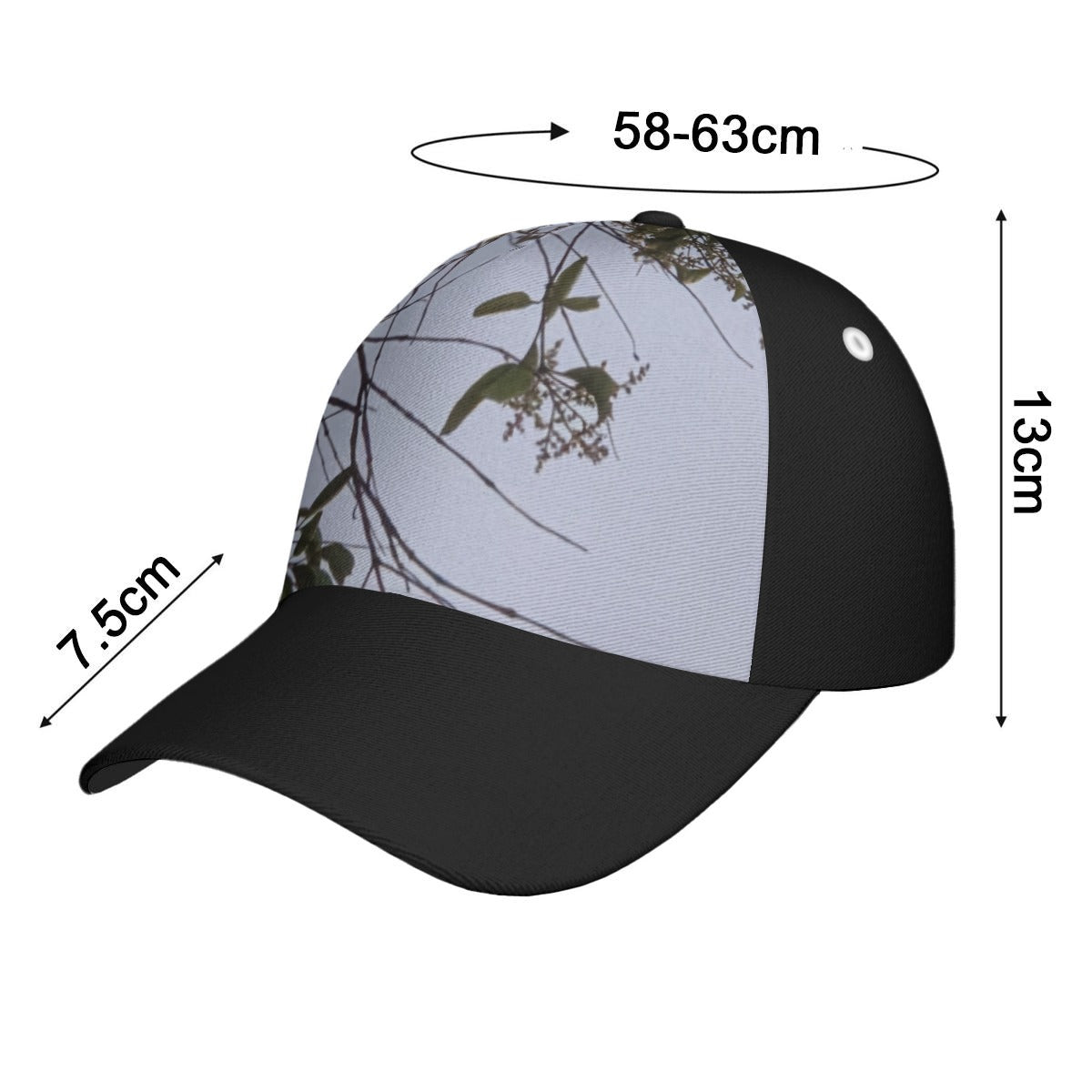 Print Peaked Cap