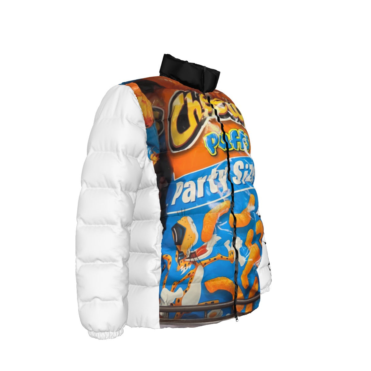 Unisex Stand collar slim down jacket