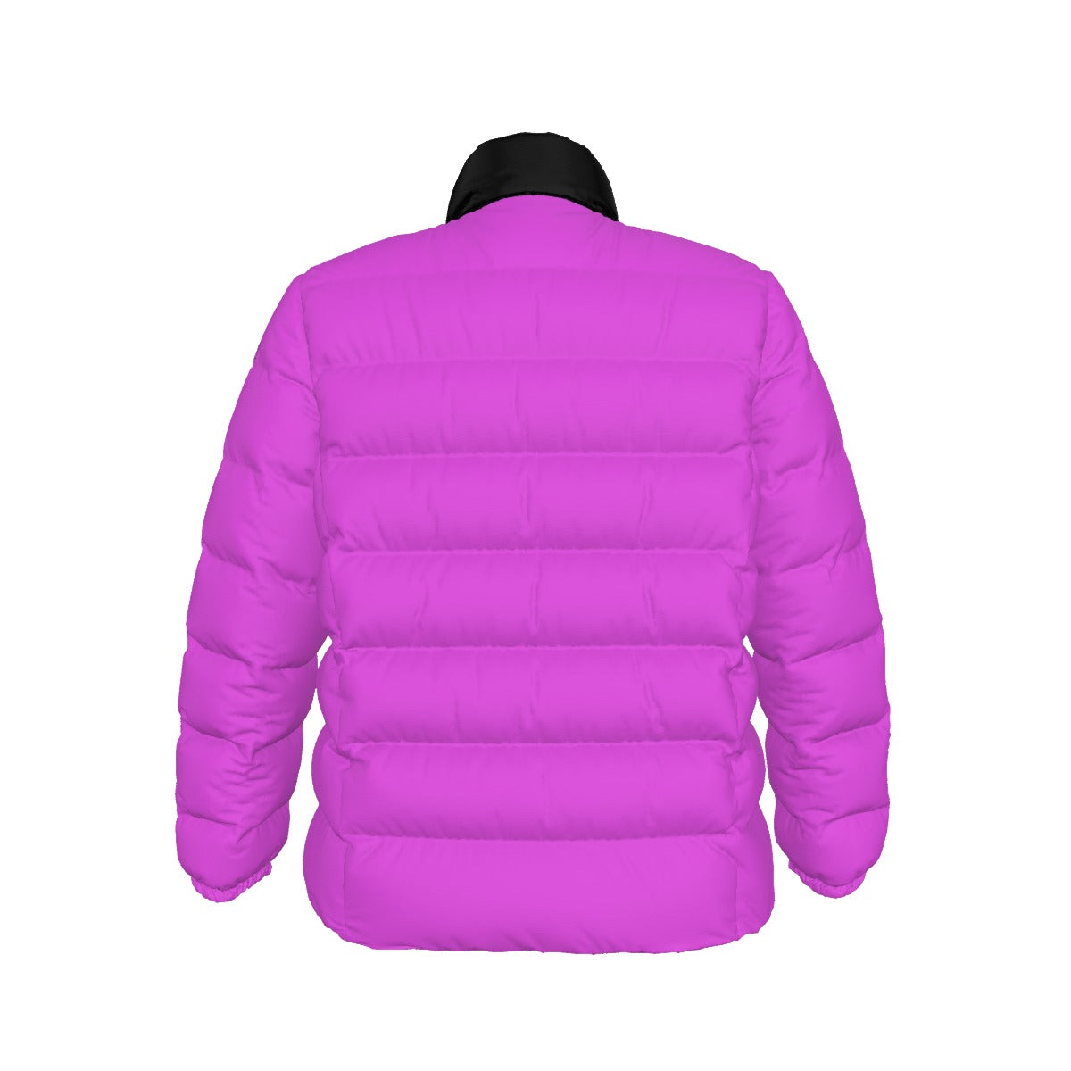 NEW!!! 'THAT PART" branded (left sleeve/ CANDY PURPLE) Unisex Stand collar slim down jacket