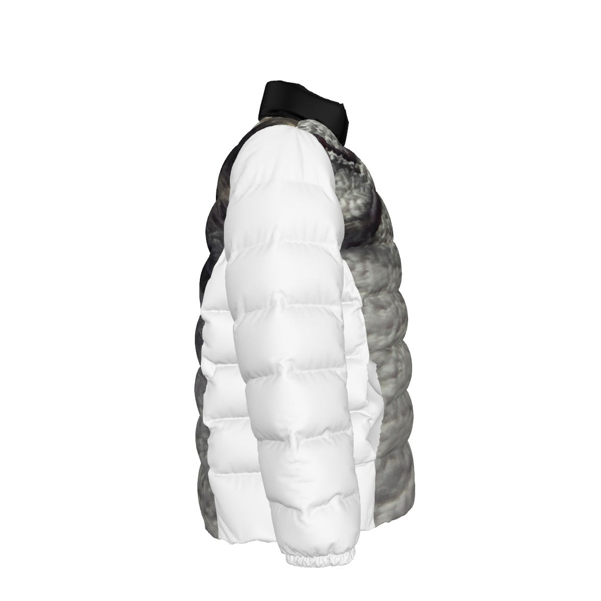 NEW!!! 'THAT PART" branded (left sleeve/ BIG FACE BUG front/rear) Unisex Stand collar slim down jacket