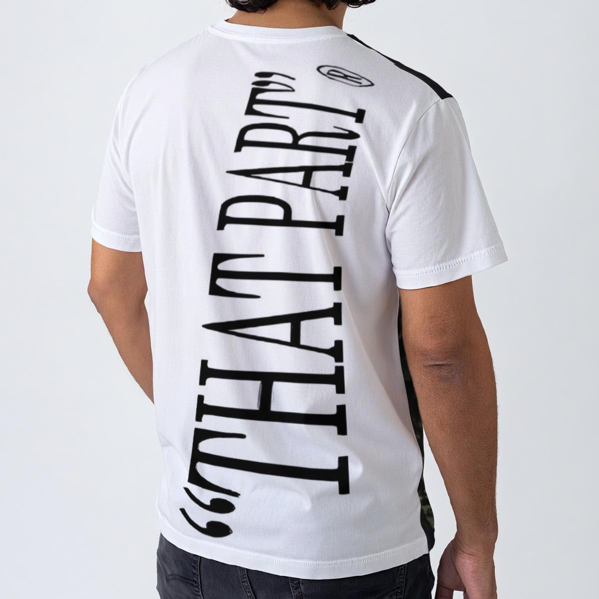 NEW!!! "THAT PART" branded (rear/BEL-AIR Sign/front) Men's O-Neck T-Shirt | 190GSM Cotton