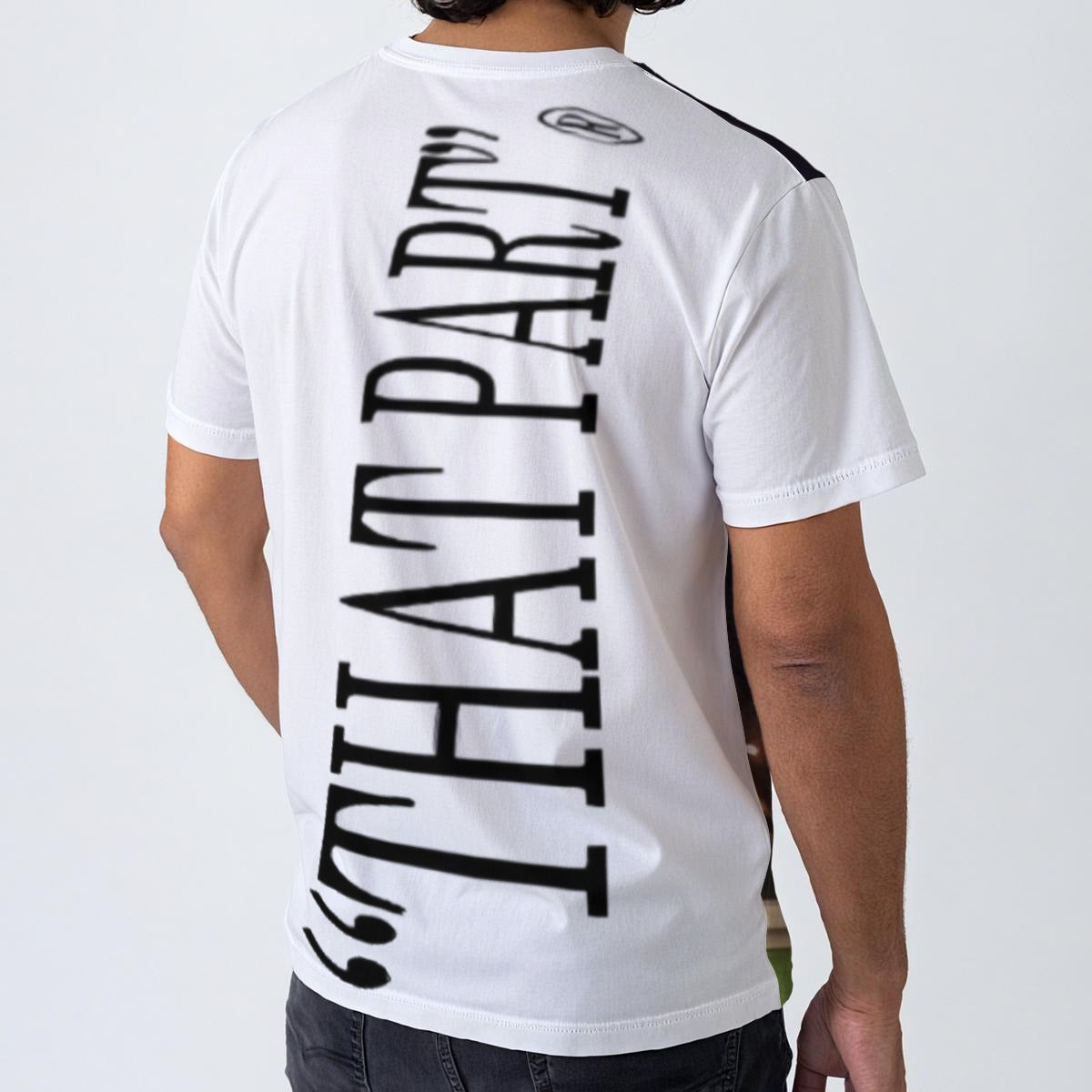 NEW!!! "THAT PART" branded (BEVERLY HILLS Sign) O-Neck T-Shirt |