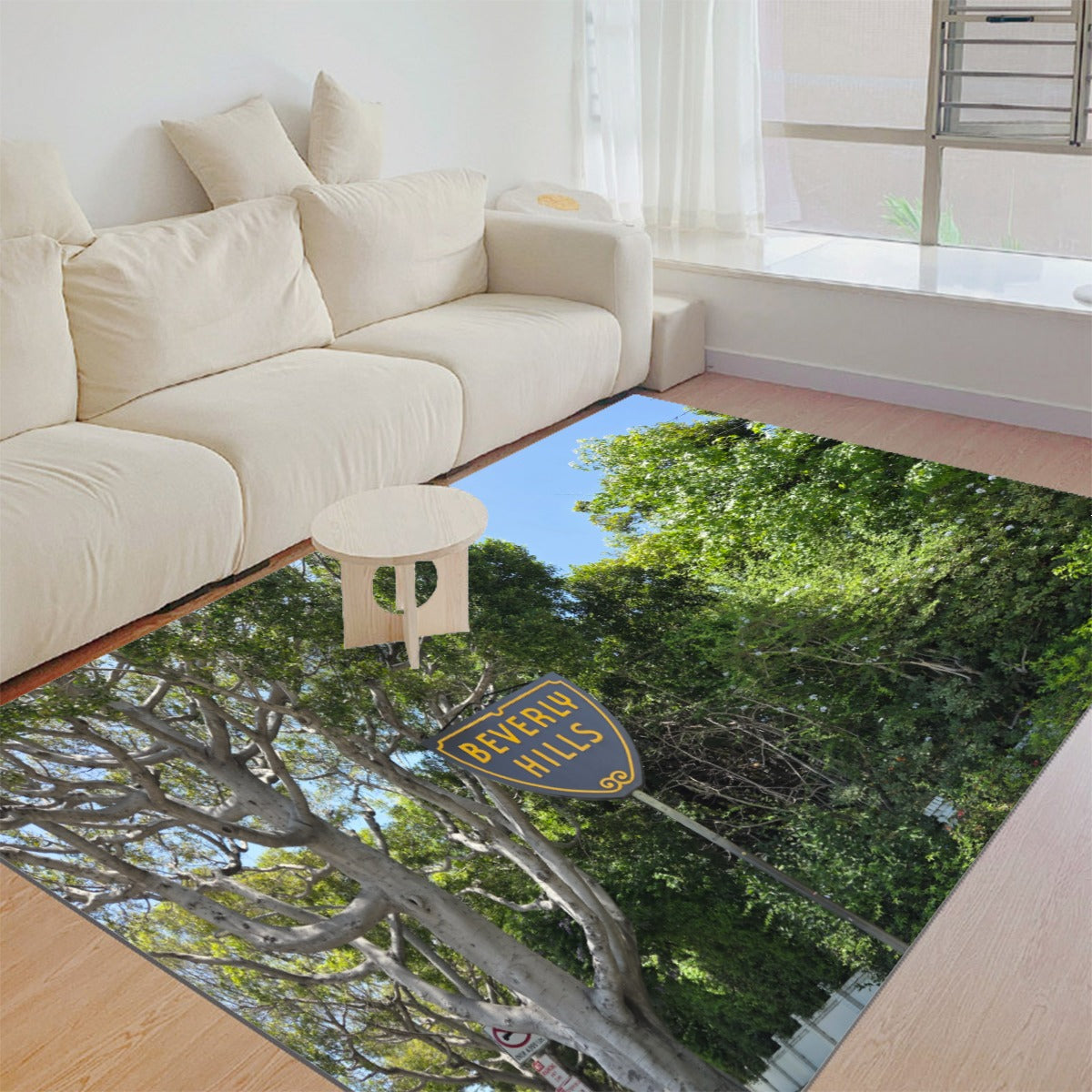 NEW!!! (B.H. Sign FULL AREA) Foldable Rectangular Thickened Floor Mat