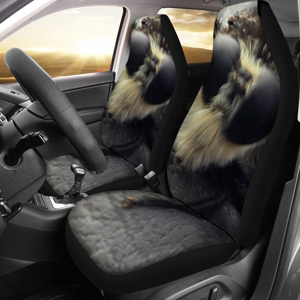 NEW!!! (BIG Bug Face) Universal Car Seat Cover With Thickened Back