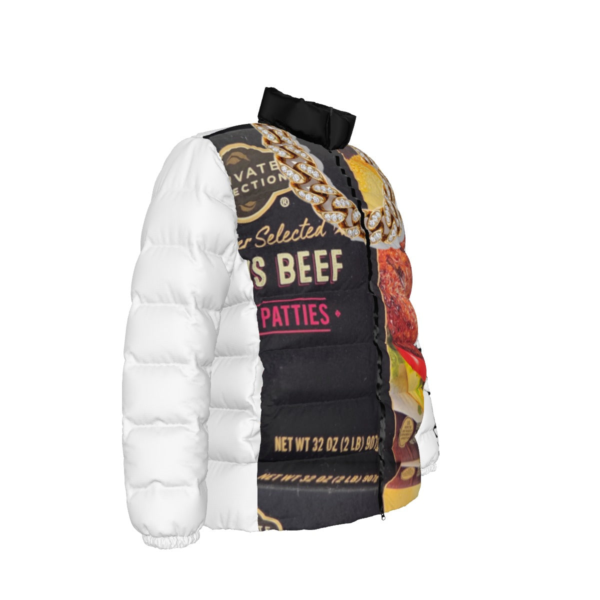 NEW!!! Unisex Stand collar slim down jacket