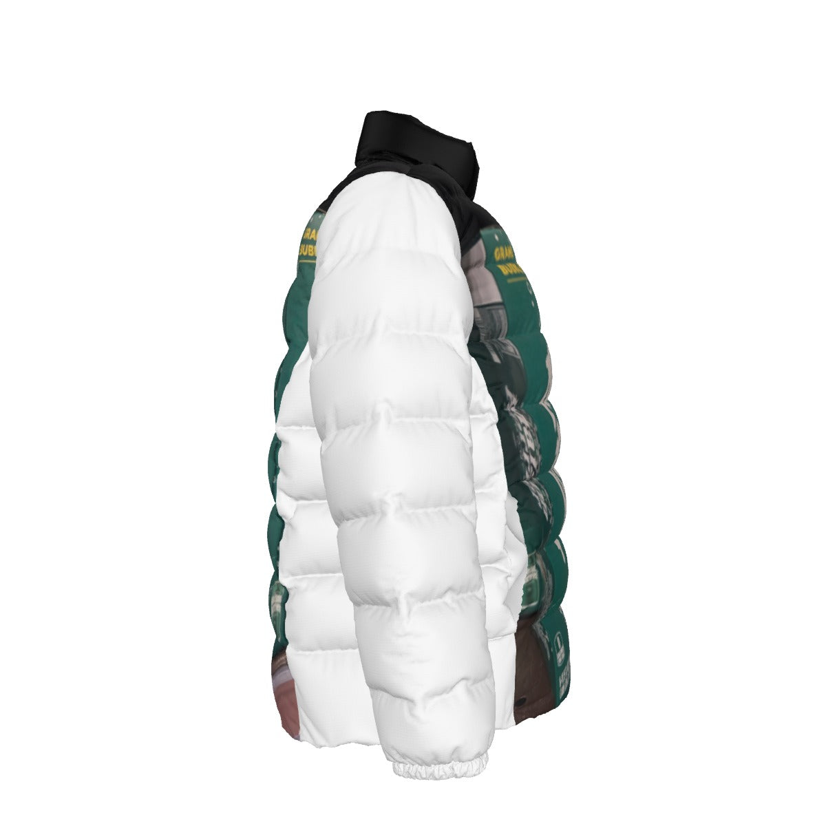 Unisex Stand collar slim down jacket