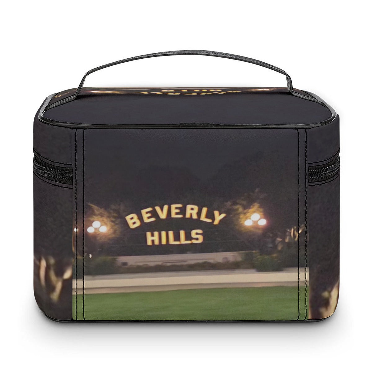 NEW!!! BEVERLY Hills Sign Large Capacity Toiletry Organizer Bag