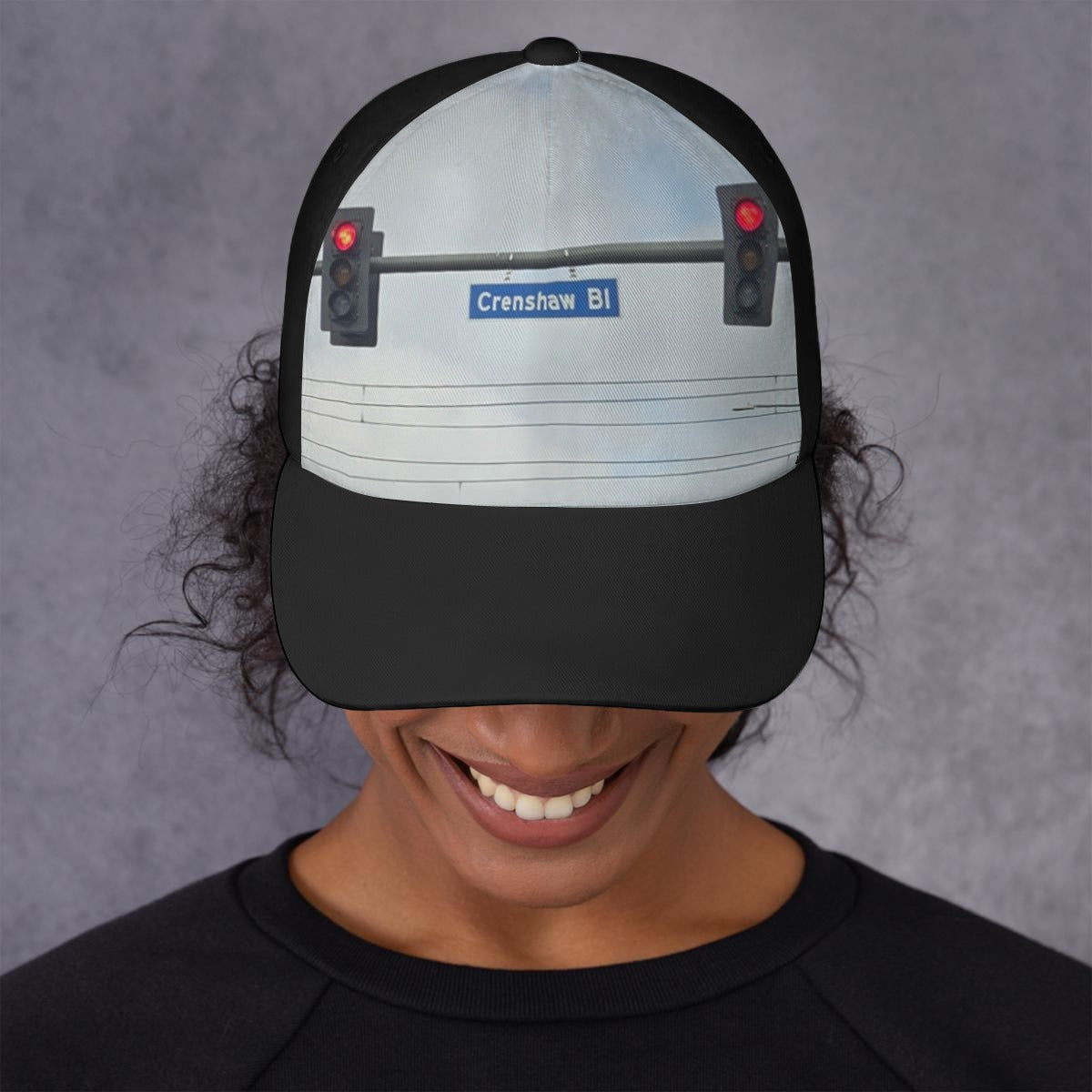 Print Peaked Cap