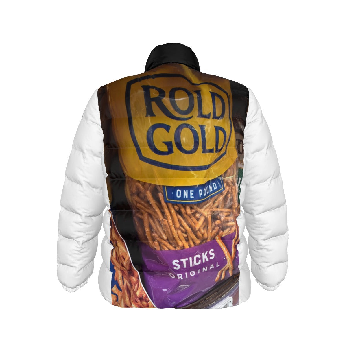 Unisex Stand collar slim down jacket