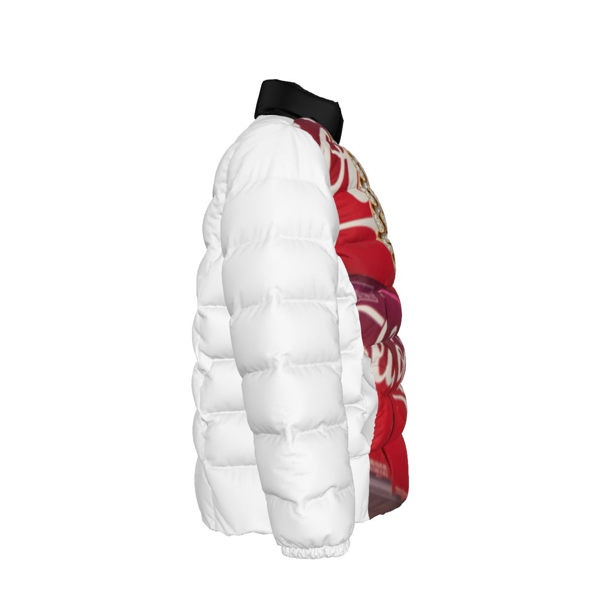 NEW!!! GOLD CHAIN (front & rear) Unisex Stand collar slim down jacket