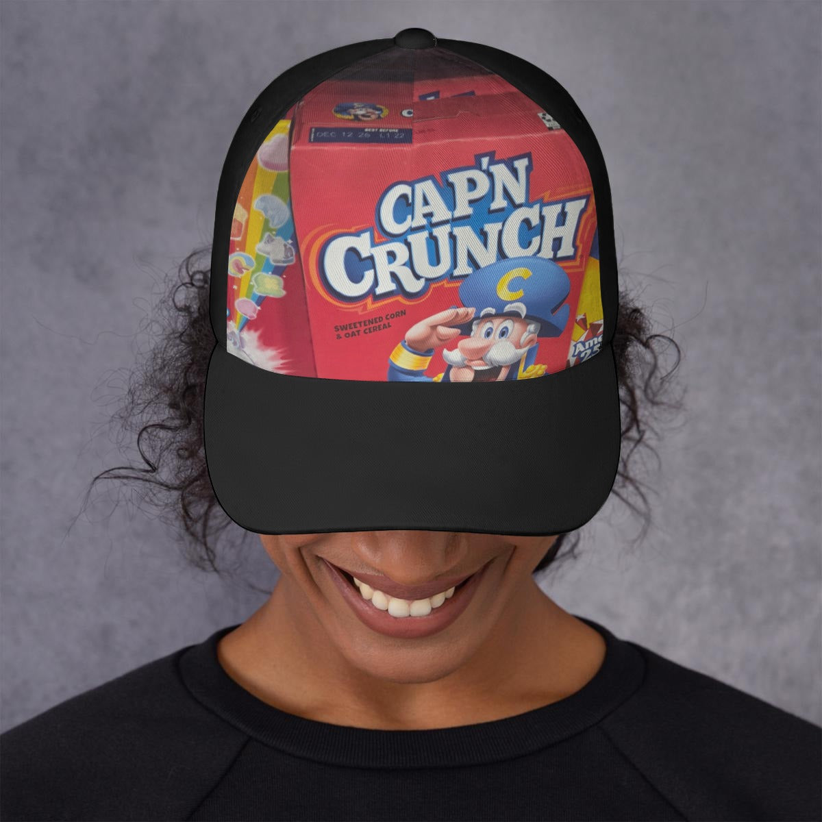 Print Peaked Cap