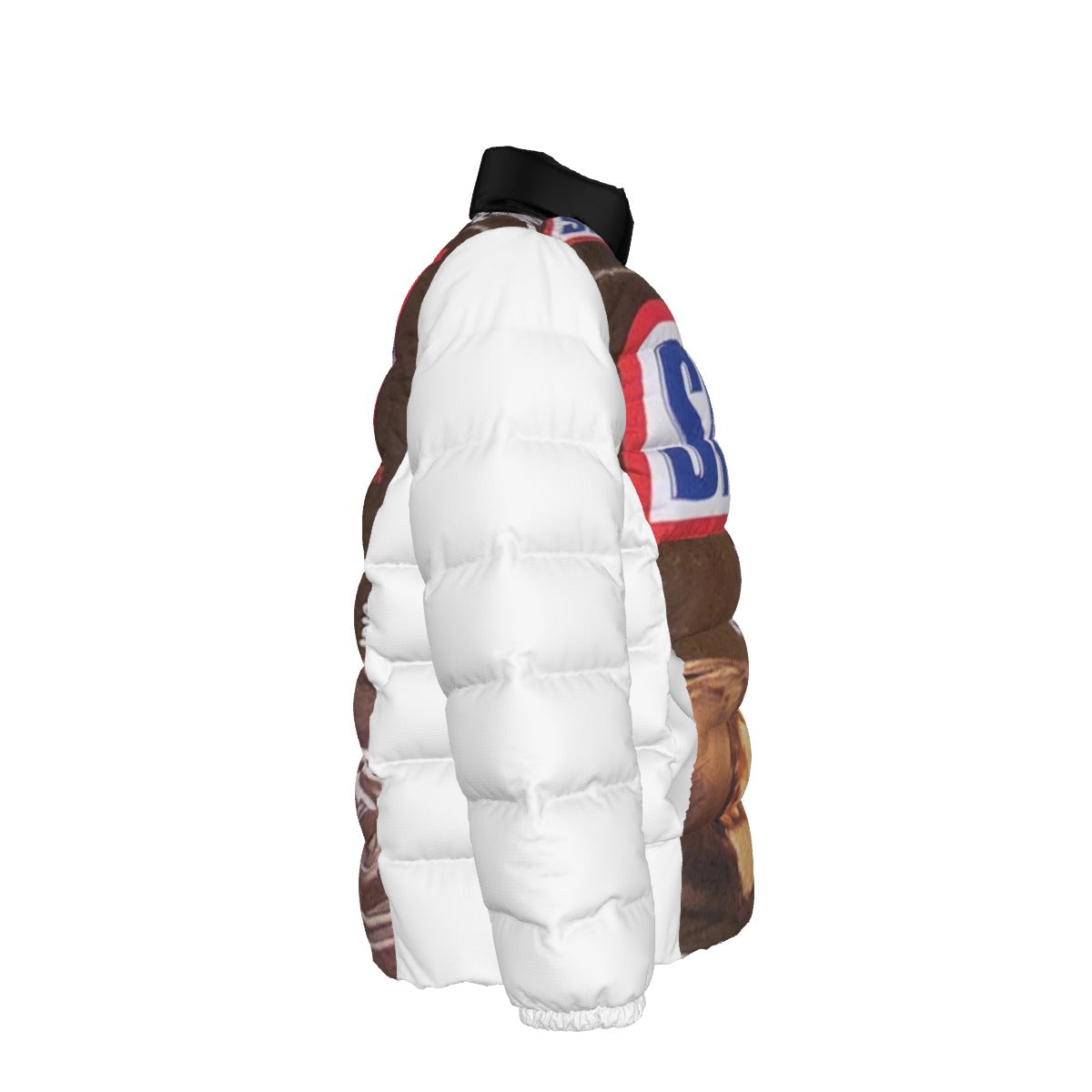 Unisex Stand collar slim down jacket