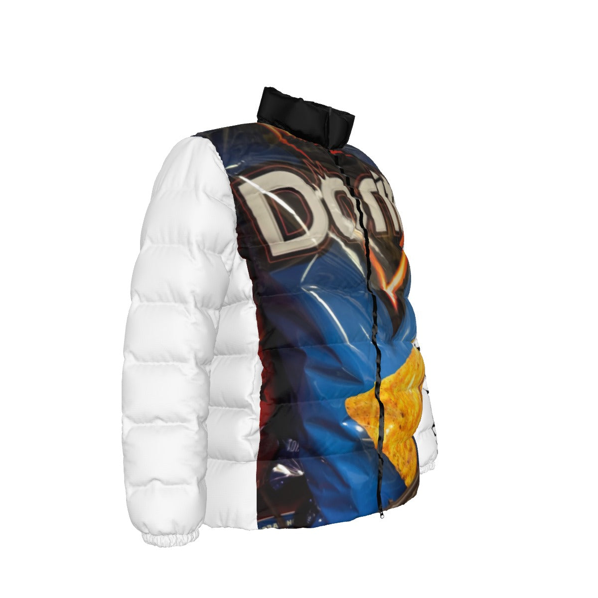 Unisex Stand collar slim down jacket
