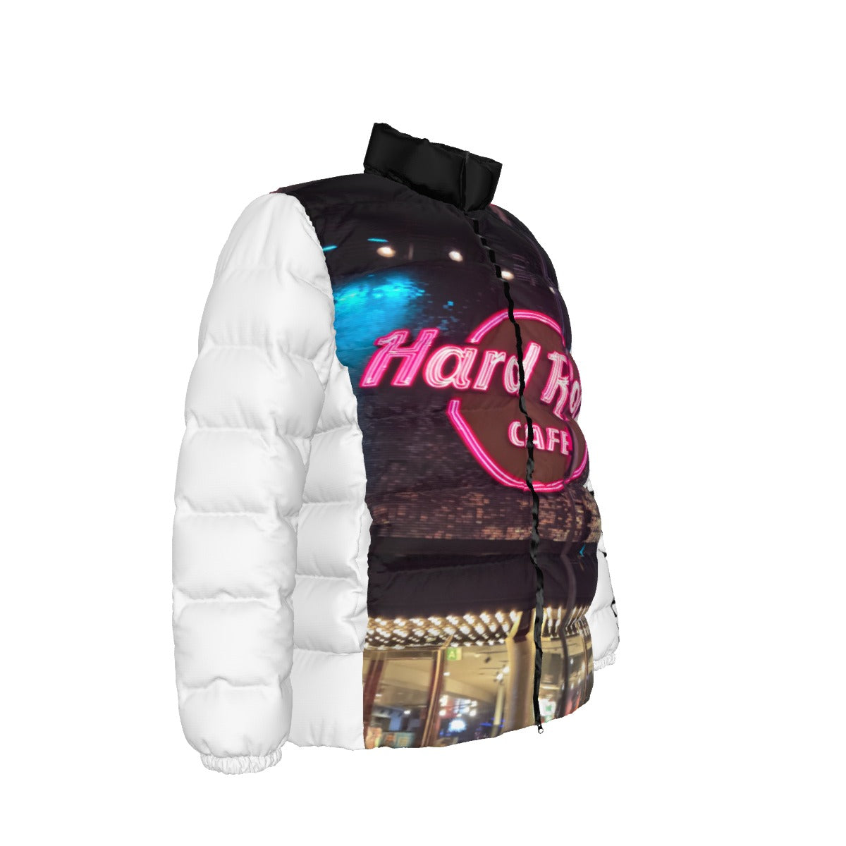 Unisex Stand collar slim down jacket