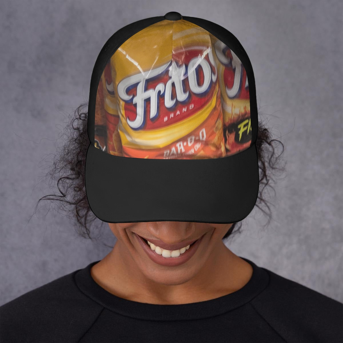 Print Peaked Cap