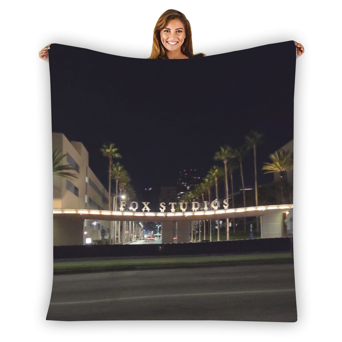 NEW!!! (FOX Studios Sign) Flannel Blanket