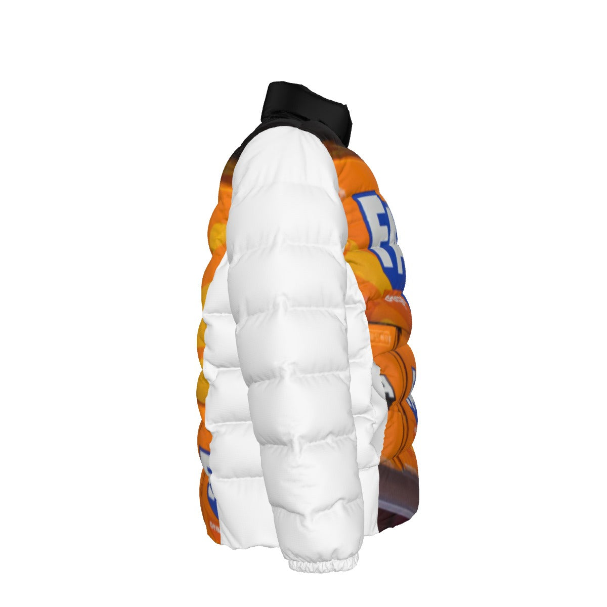 Unisex Stand collar slim down jacket