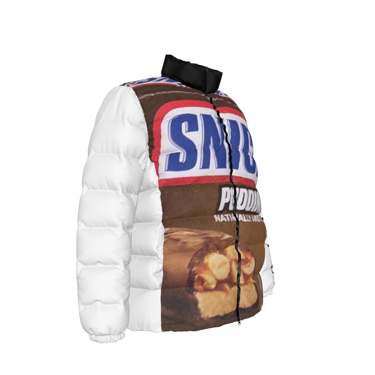Unisex Stand collar slim down jacket