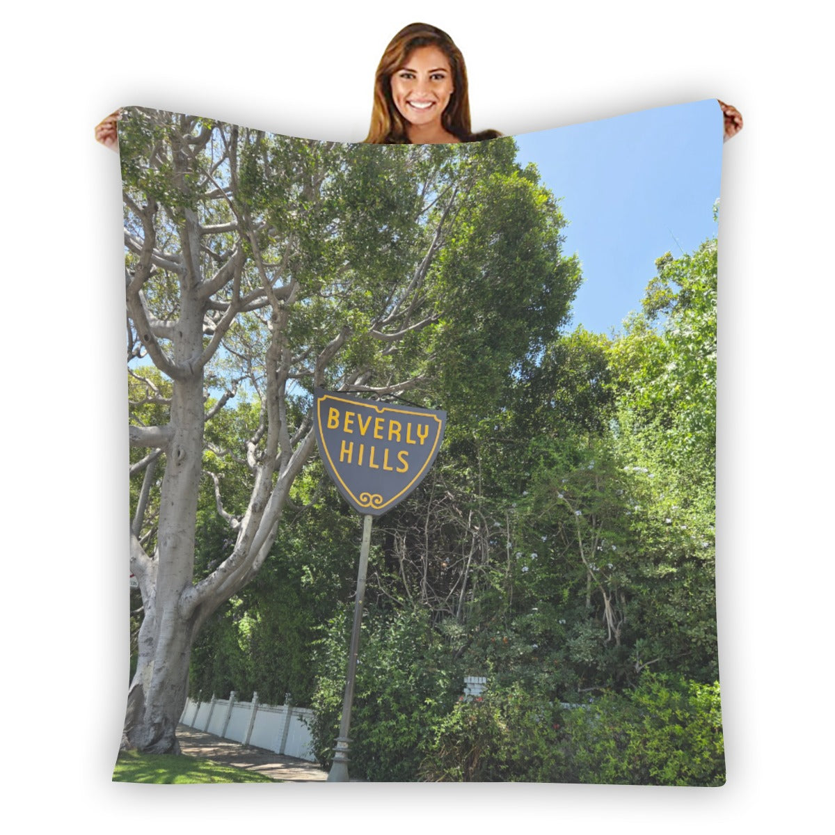 NEW!!! (B.H. Sign) Flannel Blanket