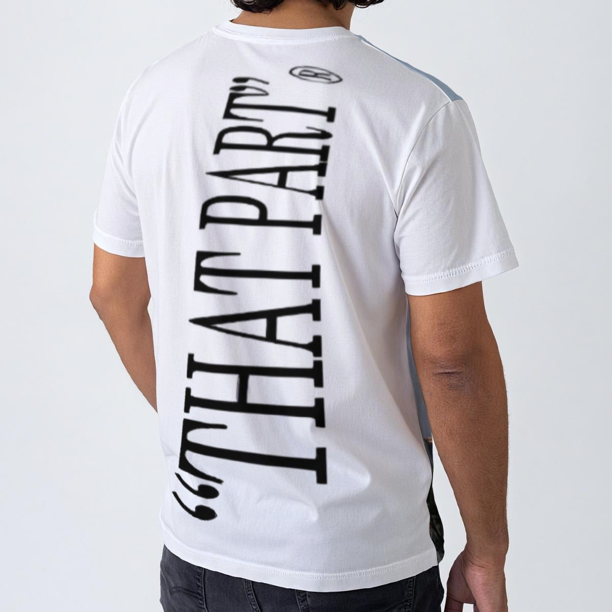 NEW!!! "THAT PART" branded (CAPITOL Records Tower at Night front) Men's O-Neck T-Shirt | 190GSM Cotton