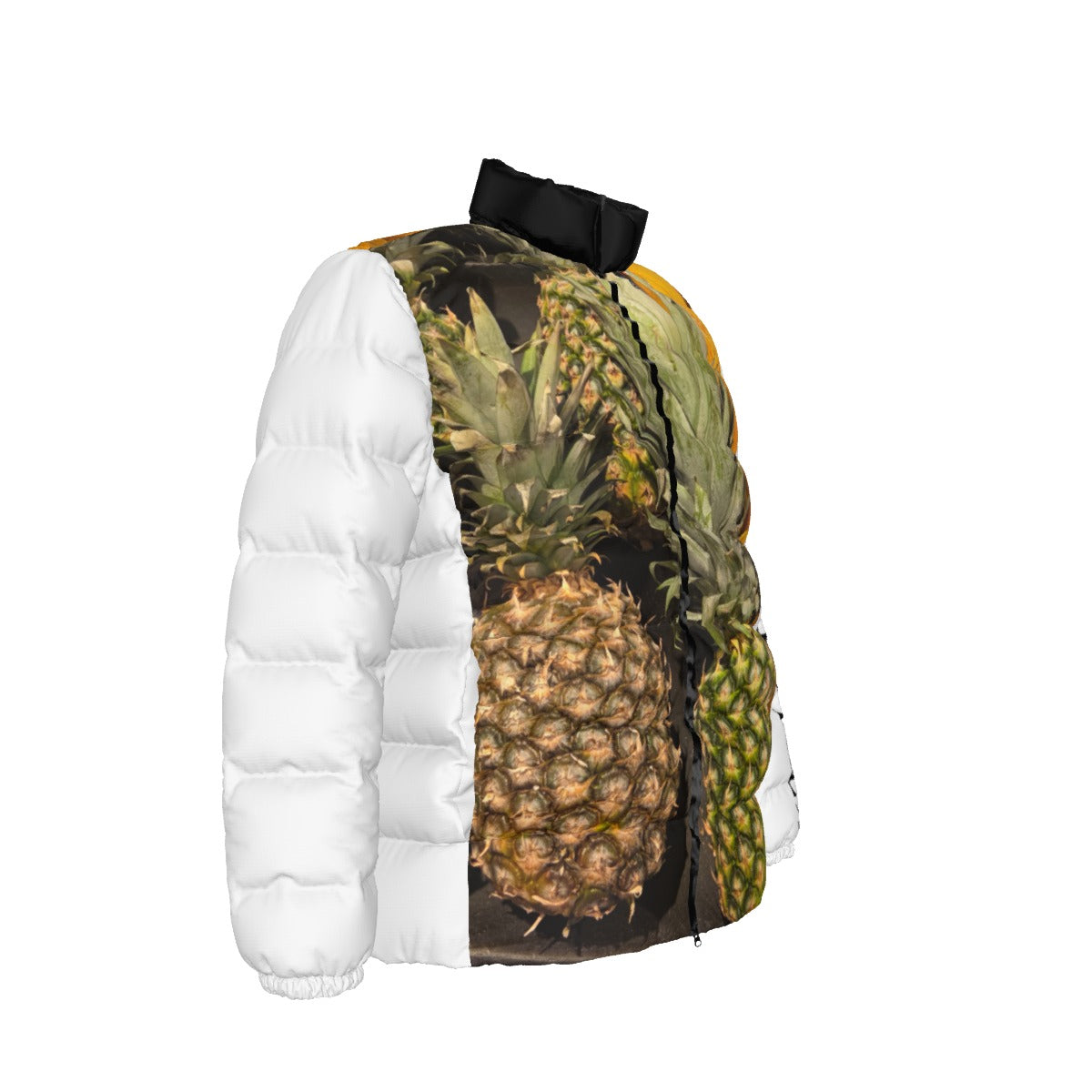 Unisex Stand collar slim down jacket