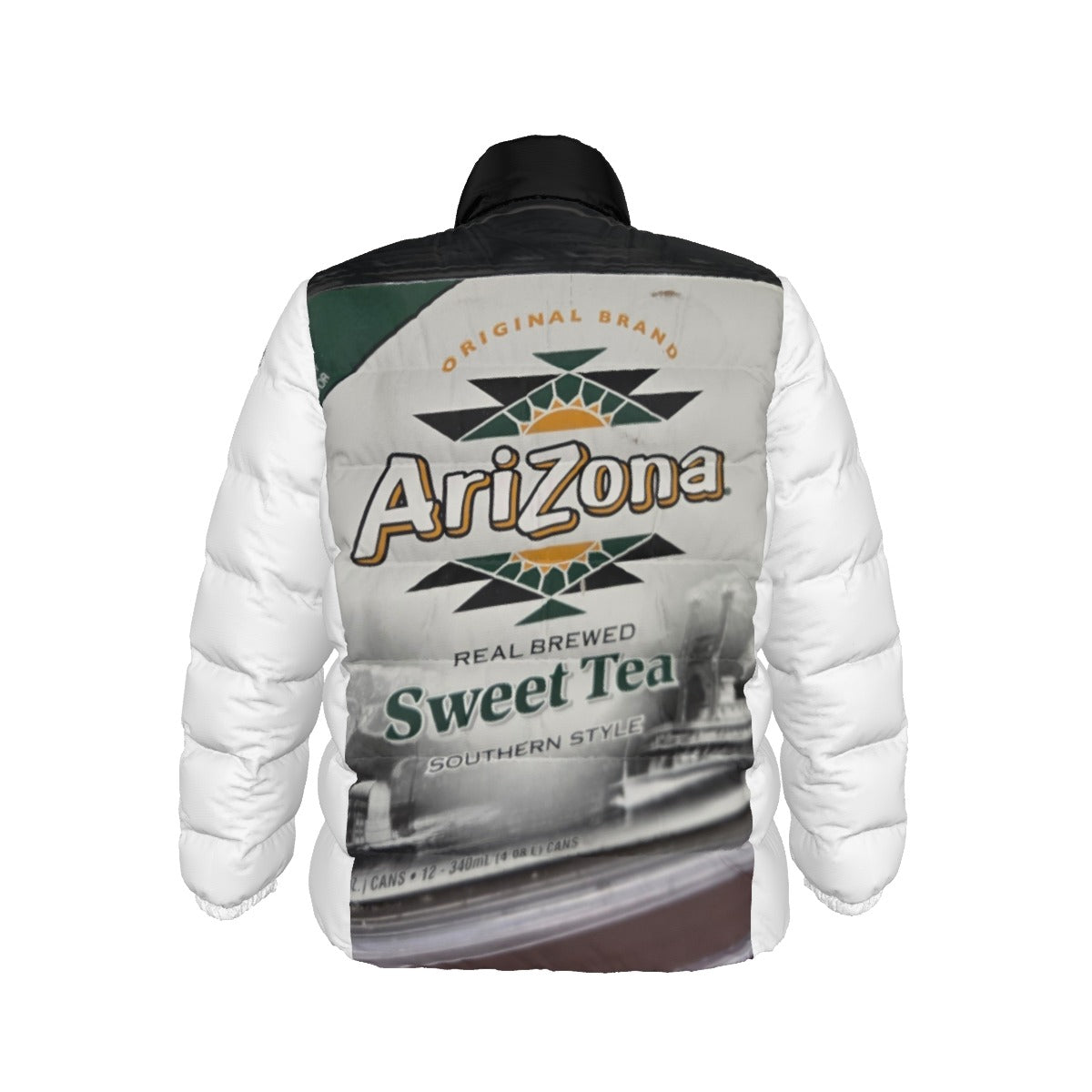 Unisex Stand collar slim down jacket