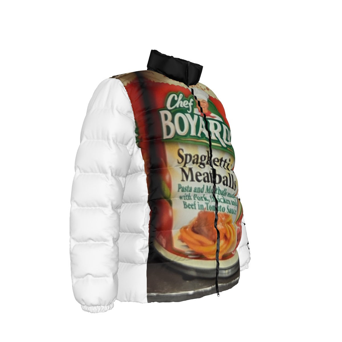 Unisex Stand collar slim down jacket