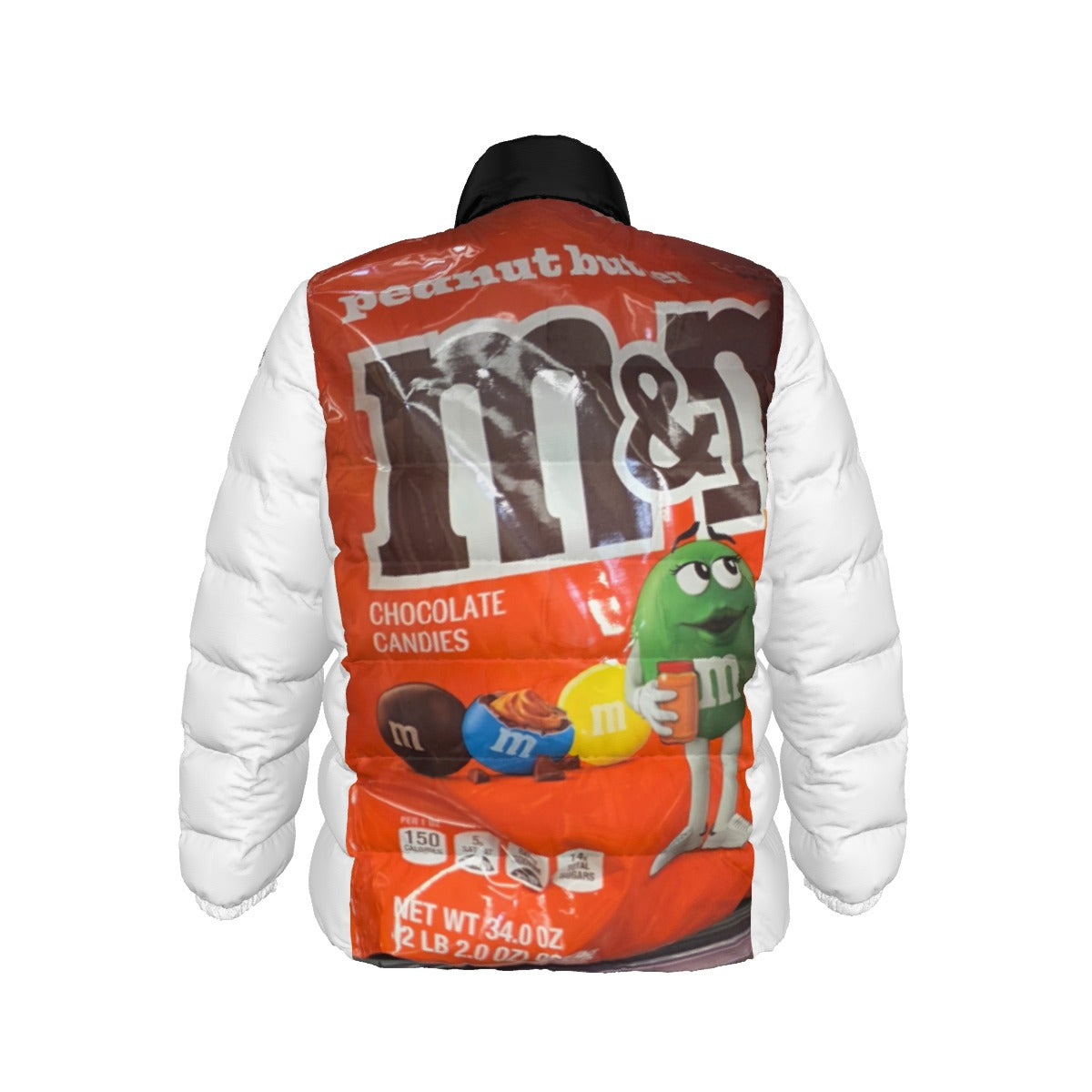 Unisex Stand collar slim down jacket