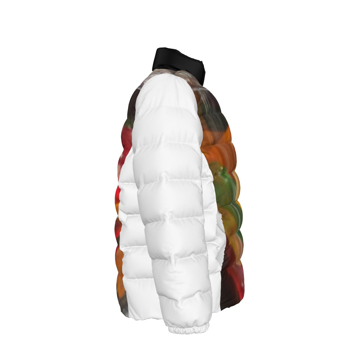 Unisex Stand collar slim down jacket