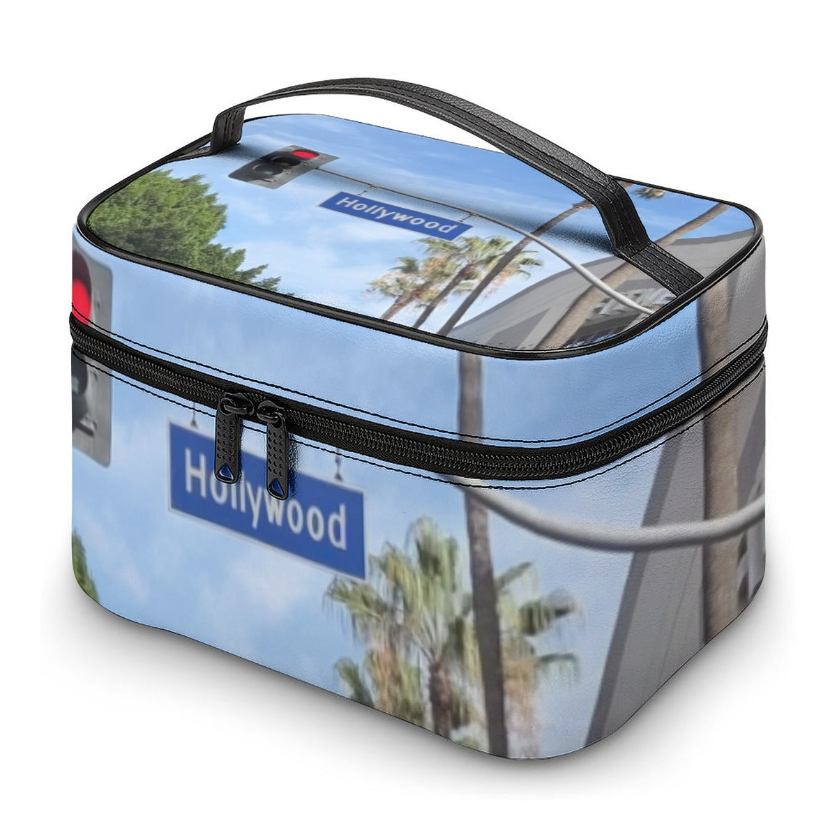 NEW!!! Hollywood Street Sign Large Capacity Toiletry Organizer Bag