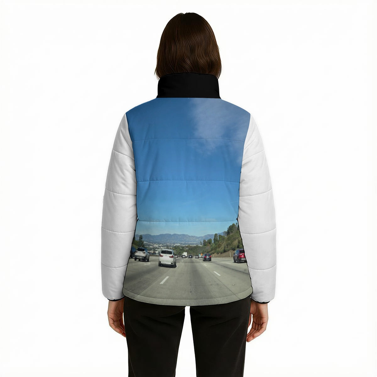 NEW!!! "THAT PART" branded (left sleeve / 405 FWY front rear) Unisex Quilted Polyester Jacket