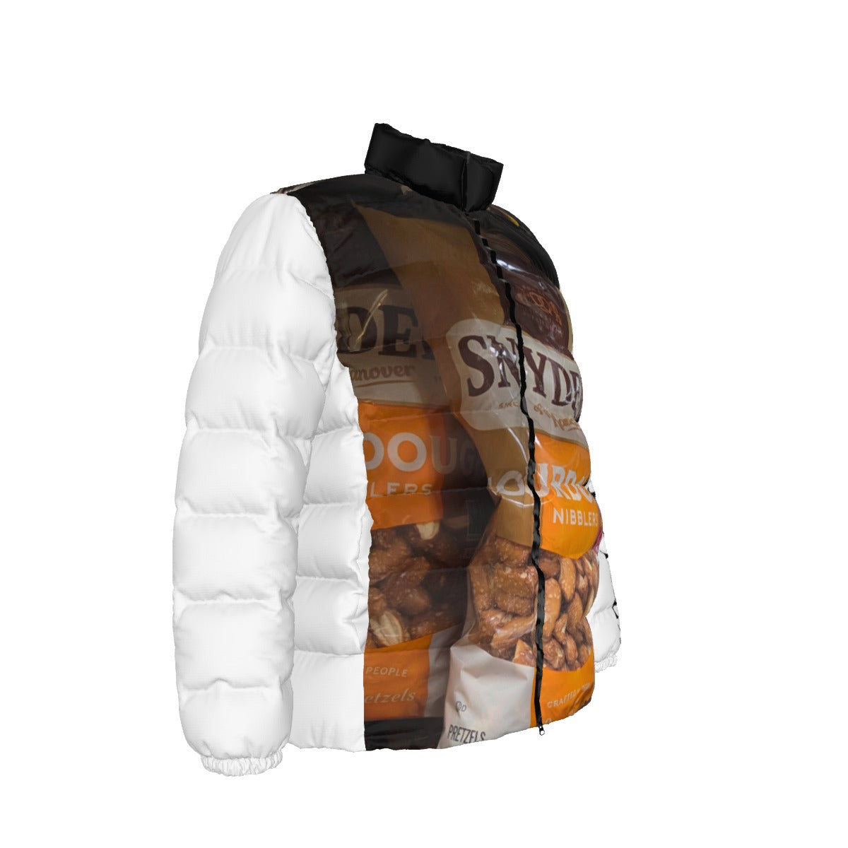 Unisex Stand collar slim down jacket