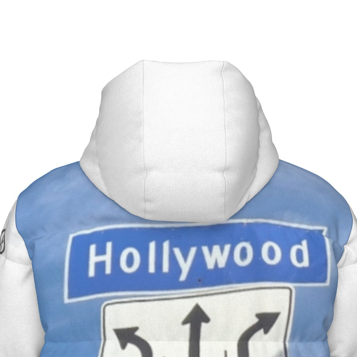 NEW!!! "THAT PART" branded (left sleeve/ HOLLYWOOD Blvd. Sign front/ rear) Unisex Long Down Jacket
