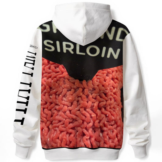 NEW!!! "THAT PART" branded (left sleeve/Ground Sirloin) Unisex Pullover Hoodie | 310GSM Cotton