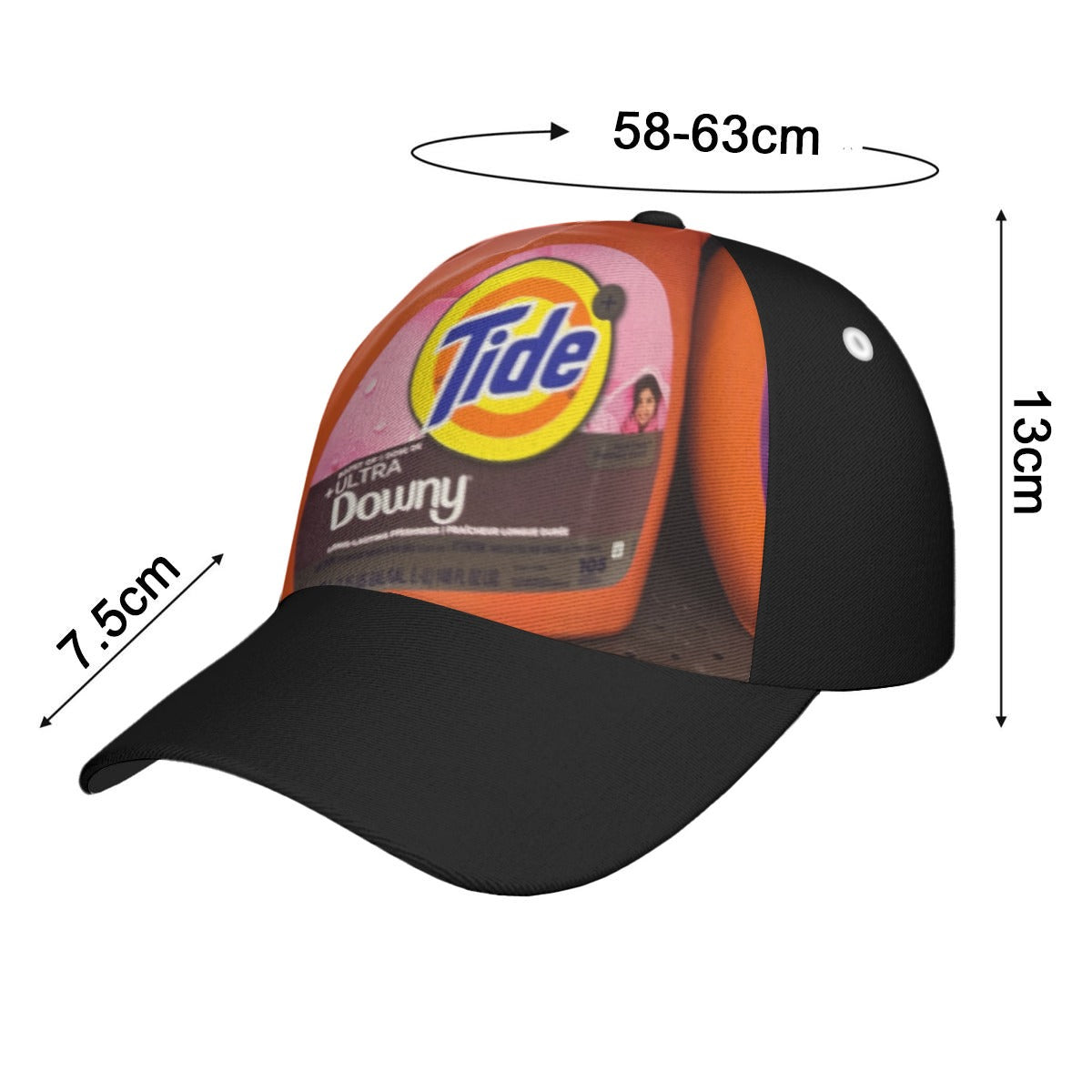 Print Peaked Cap