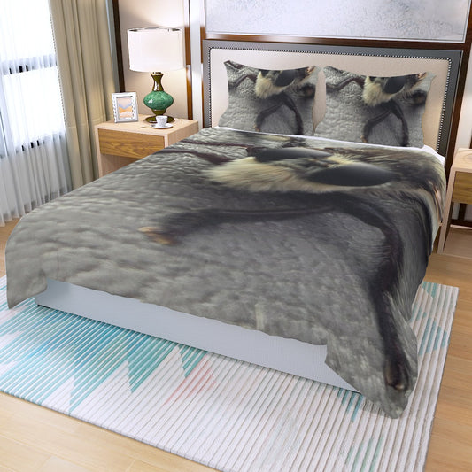 NEW!!! (BIG Bug Face) Three Piece Duvet Bedding Set