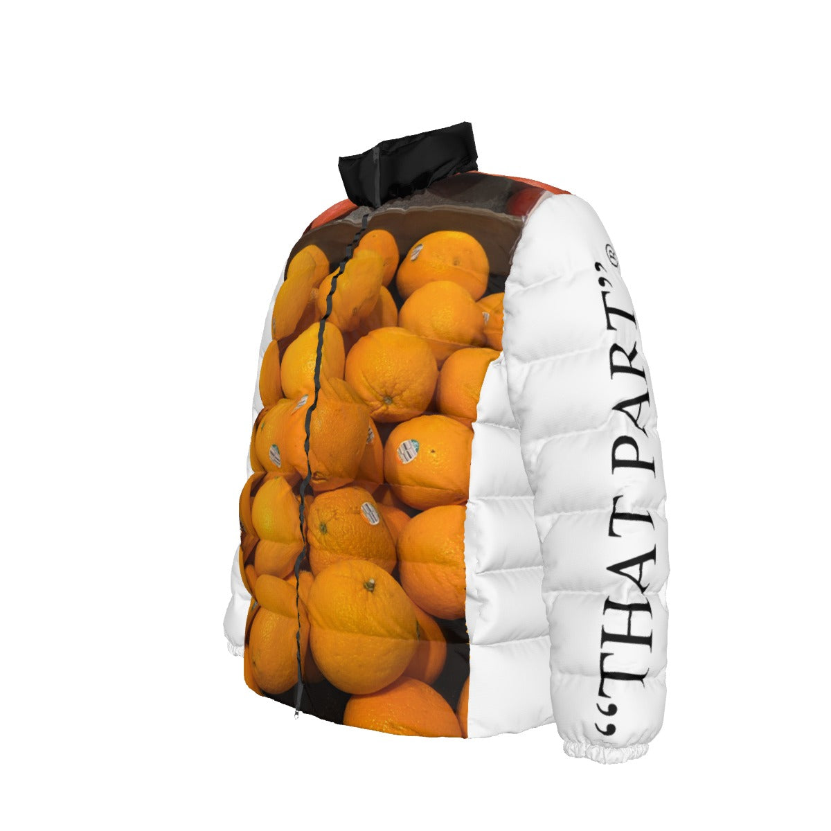 Unisex Stand collar slim down jacket